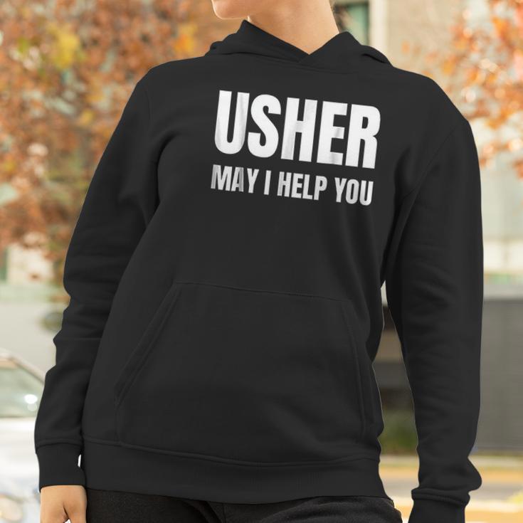 Christian Usher Church Gift Women Hoodie Gifts for Women