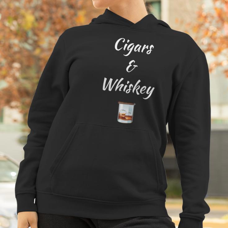 Cigars &Ampamp Whiskey Women Hoodie Gifts for Women