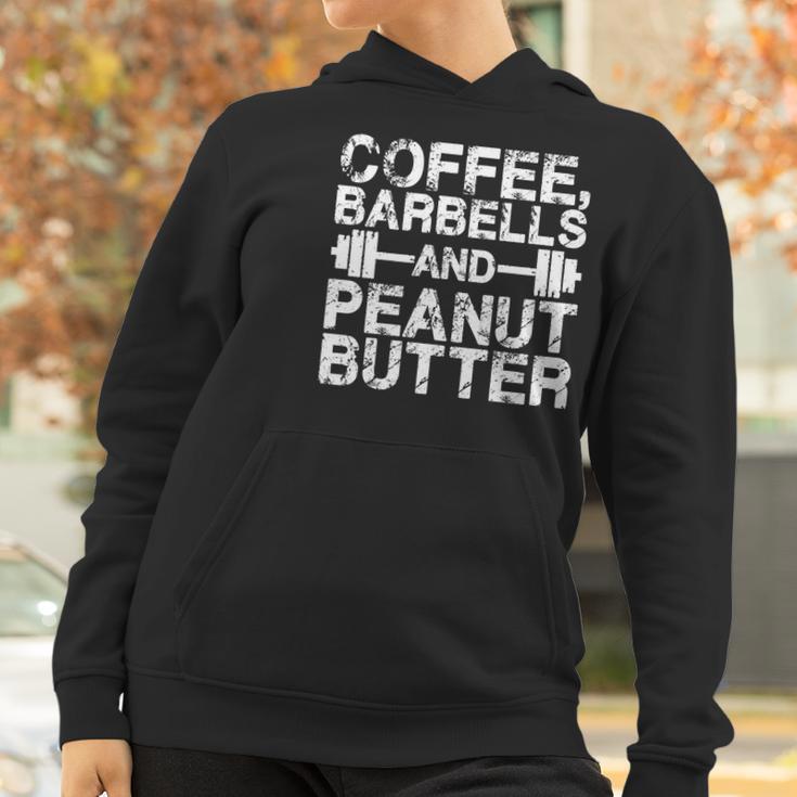 Coffee Barbells And Peanut Butter T-Shirt_1 Women Hoodie Gifts for Women