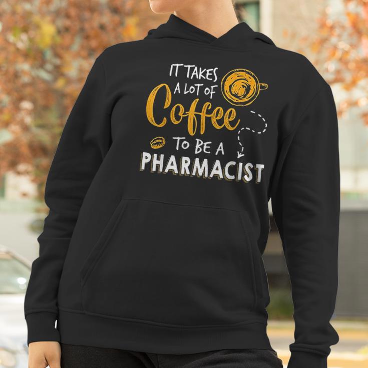 Coffee Lover Funny Pharmacist Gift Pharmacy Doctor Medicine Women Hoodie Gifts for Women