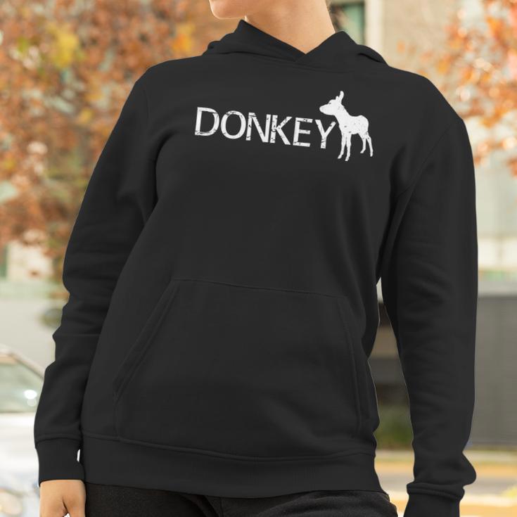 Cute Donkey Animal Logo Gift Women Hoodie Gifts for Women