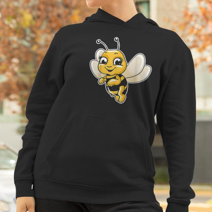 Cute Honey Bee Lover Illustration Gift Beekeeping Love Women Hoodie Gifts for Women