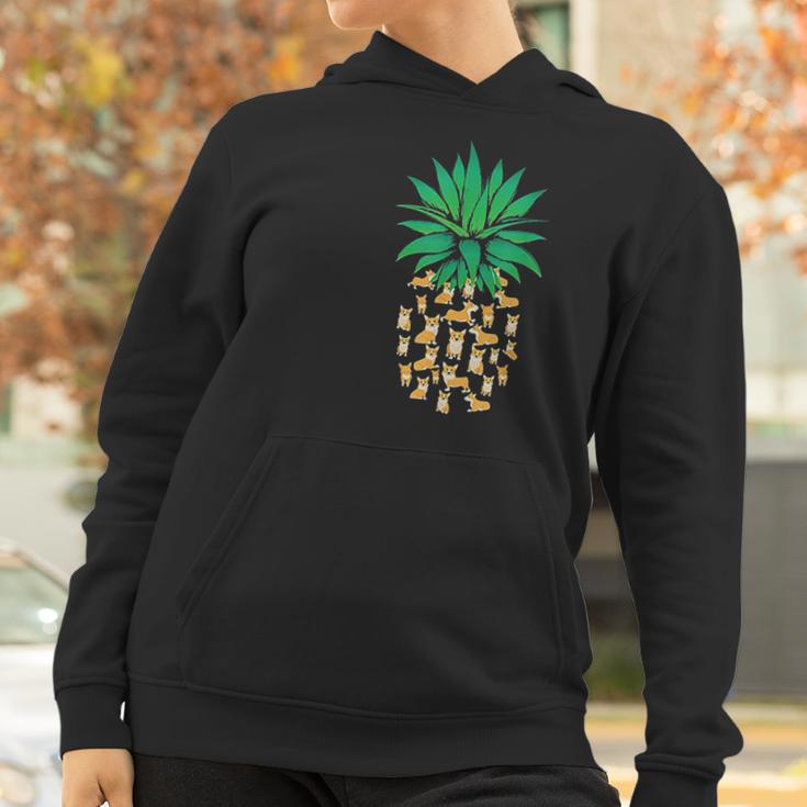 Cute Pembroke Welsh Corgi Dogs Pineapple Men Women Women Hoodie Gifts for Women