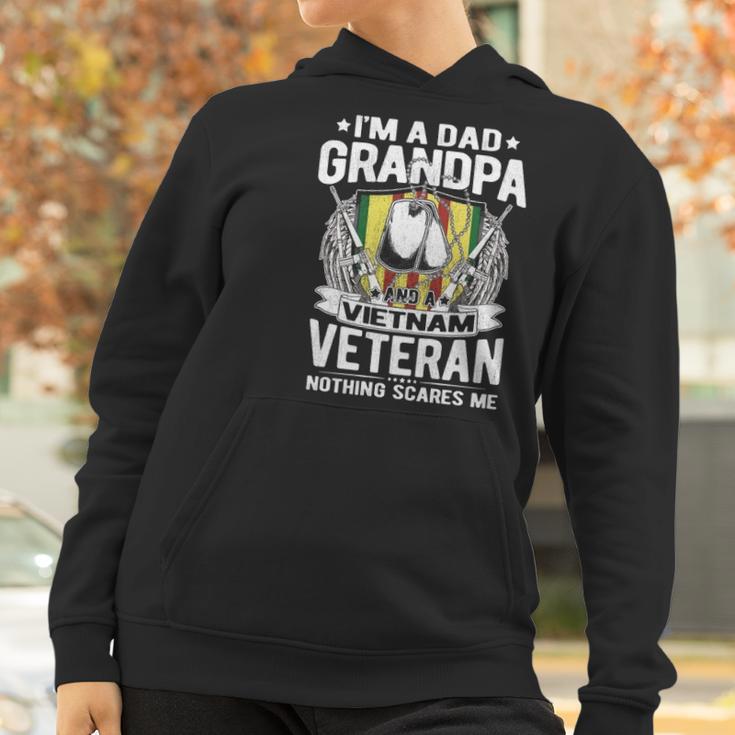 A Dad Grandpa And Vietnam Veteran Proud Retired Soldier Gift Women Hoodie Gifts for Women