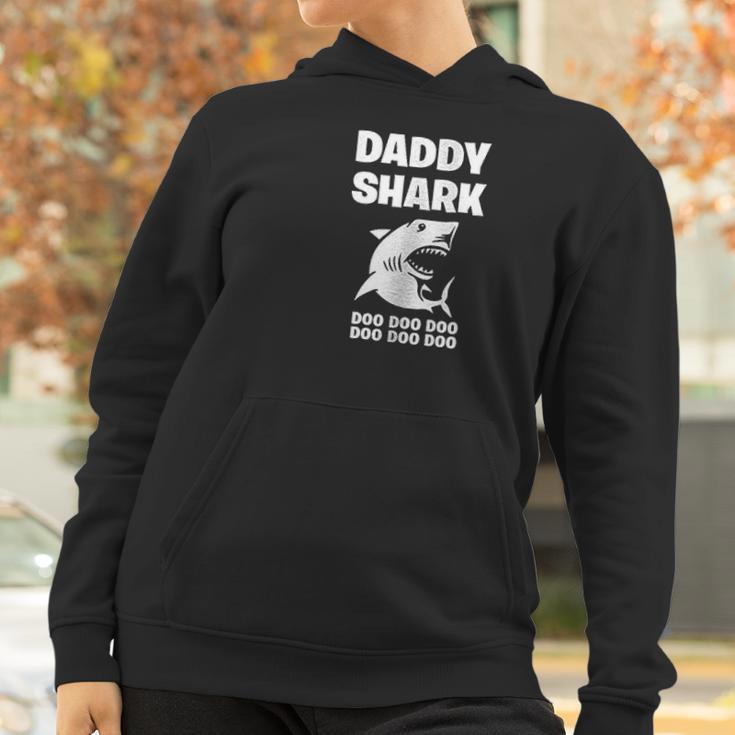 Daddy Shark Cute Best Christmas Gifts For Dad Women Hoodie Gifts for Women