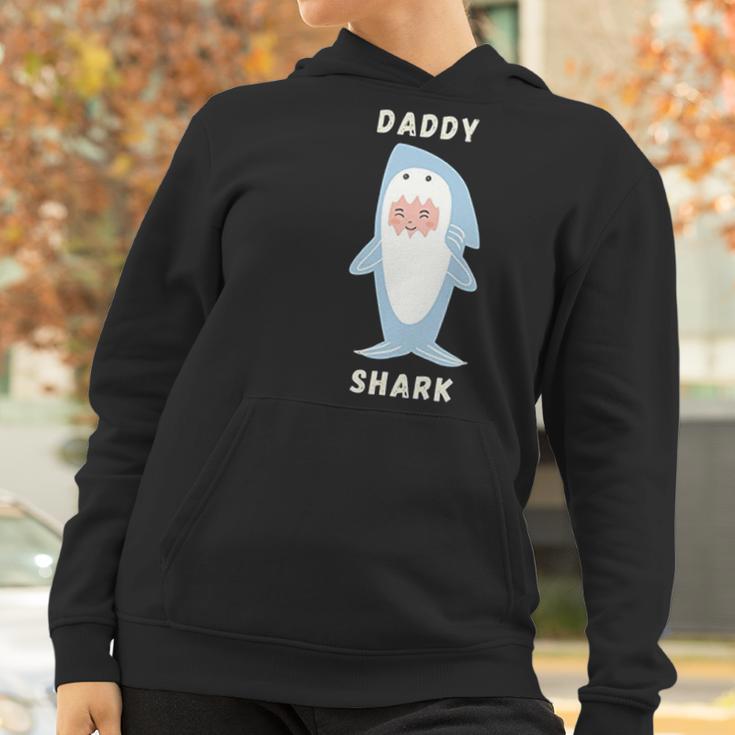 Daddy Shark Gift For Daddy Best Christmas Gifts For Dad Women Hoodie Gifts for Women