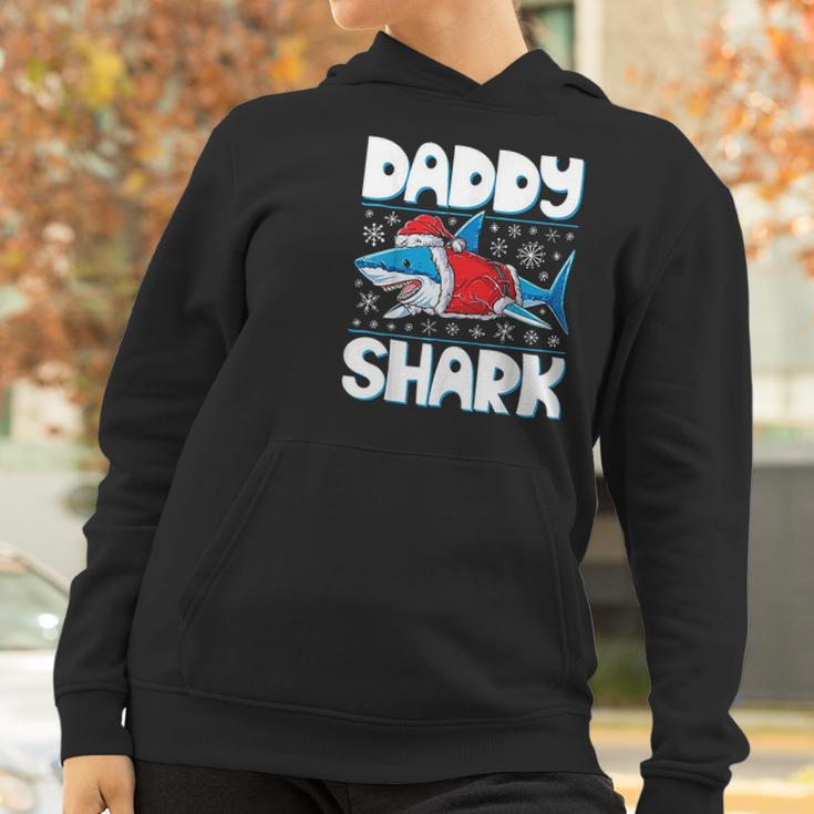 Daddy Shark Santa Christmas Family Matching Women Hoodie Gifts for Women