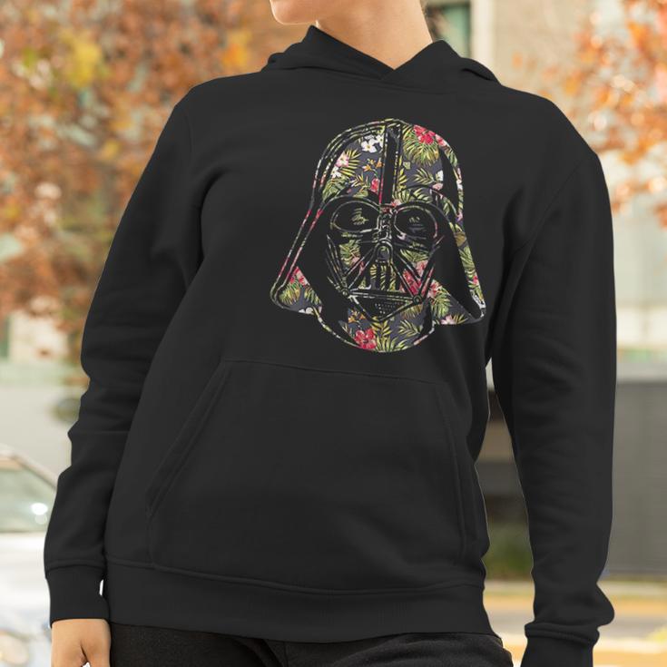 Darth Vader Floral Tropical Hawaiian Flower Bouquet Women Hoodie Gifts for Women