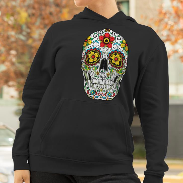 Day Of The Dead Sugar Skull Funny Cinco De Mayo Men Women Men Women T-Shirt Graphic Print Casual Unisex Tee Women Hoodie Gifts for Women