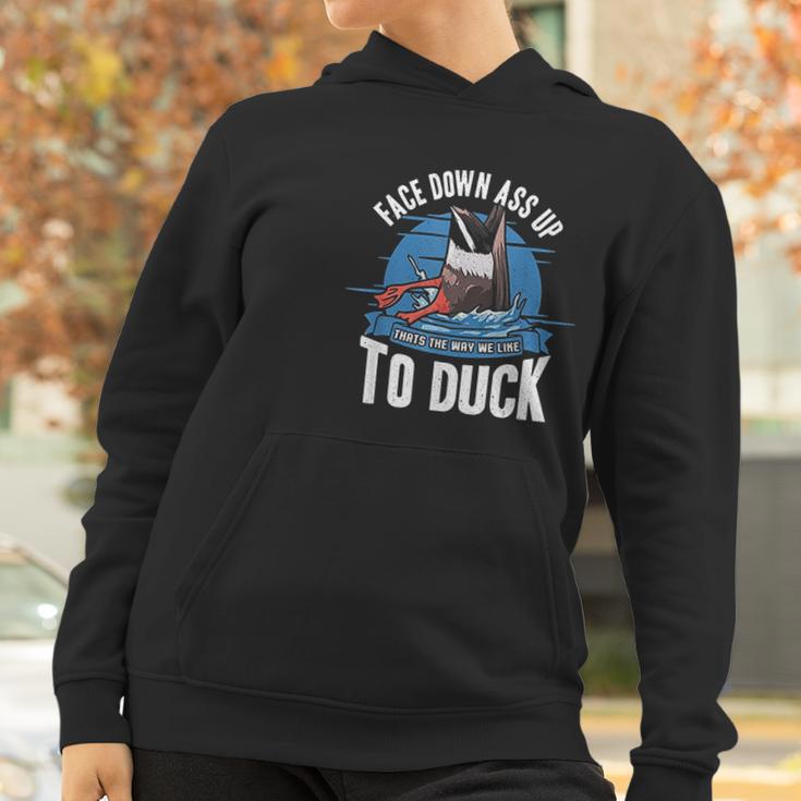 Duck Best Duck Hunter Funny Saying Gift Women Hoodie Gifts for Women