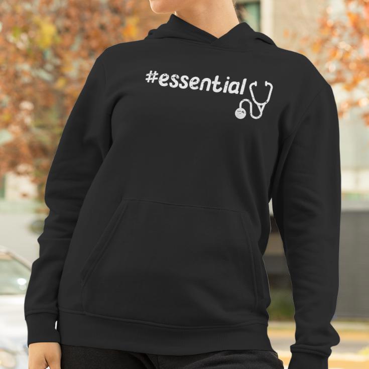 Essential Nurse Frontline Social Distancing Gift Women Hoodie Gifts for Women