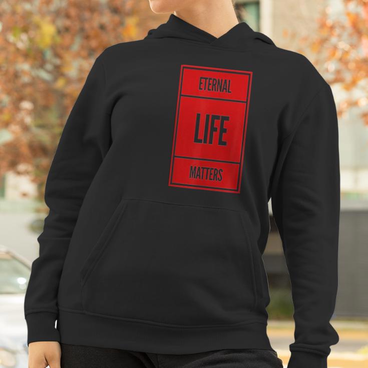 Eternal Life Christian Believer Women Hoodie Gifts for Women