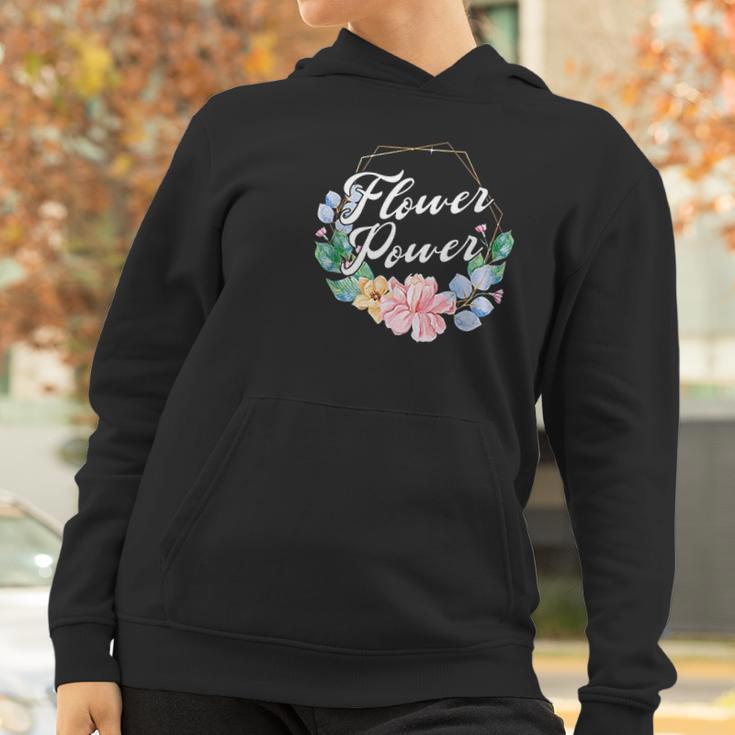 Florist Gardener Botanist Flower Power Gardening Planting Women Hoodie Gifts for Women