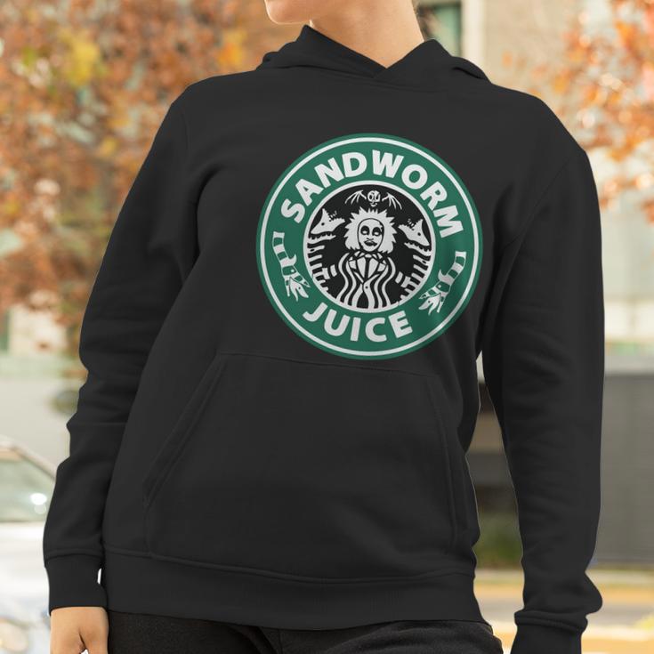 Funny Halloween Beetlejuice Coffee Halloween Sandworms Juice Women Hoodie Gifts for Women