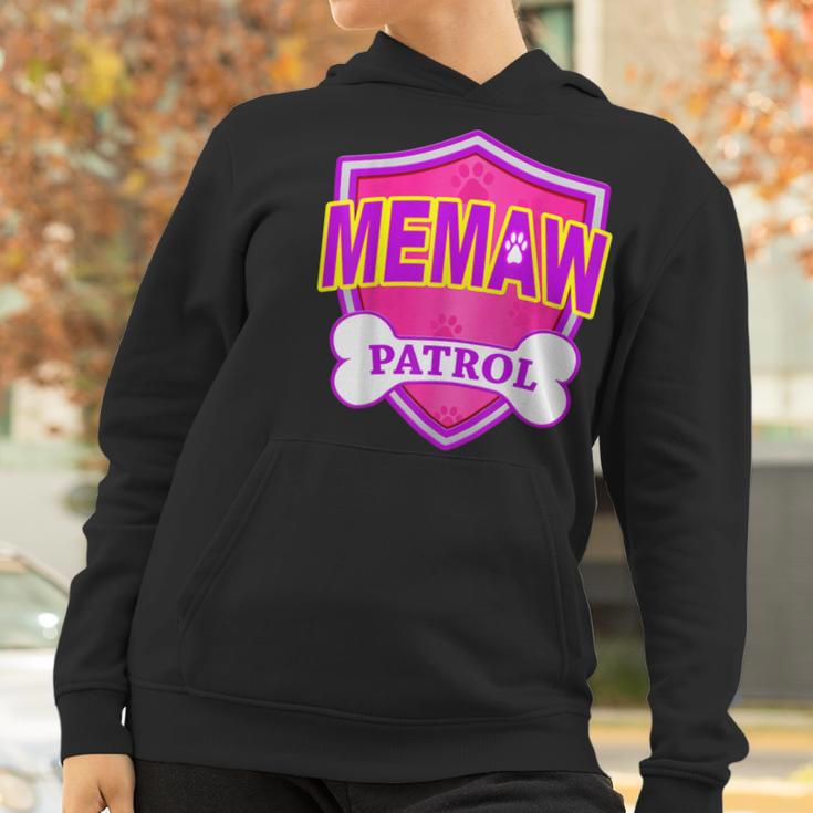 Funny Memaw Patrol - Dog Mom Dad For Men Women Women Hoodie Gifts for Women