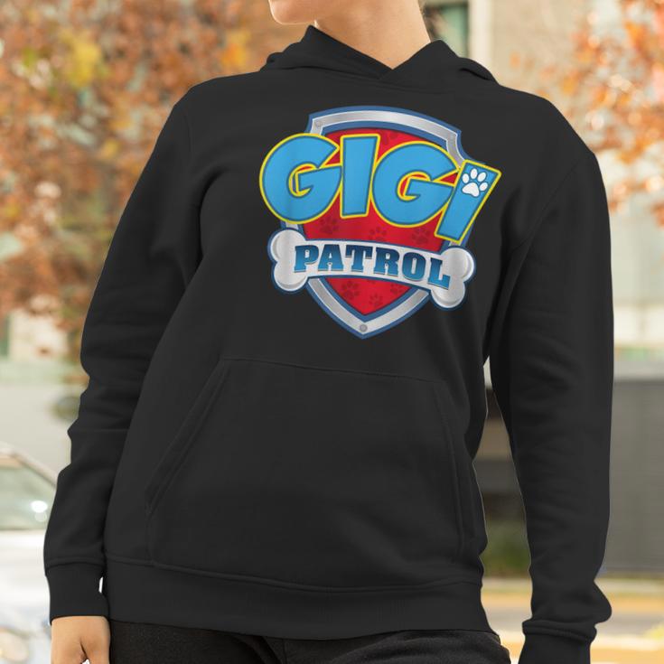 Gigi Patrol Dog Mom Dad Funny Gift Birthday Party Women Hoodie Gifts for Women