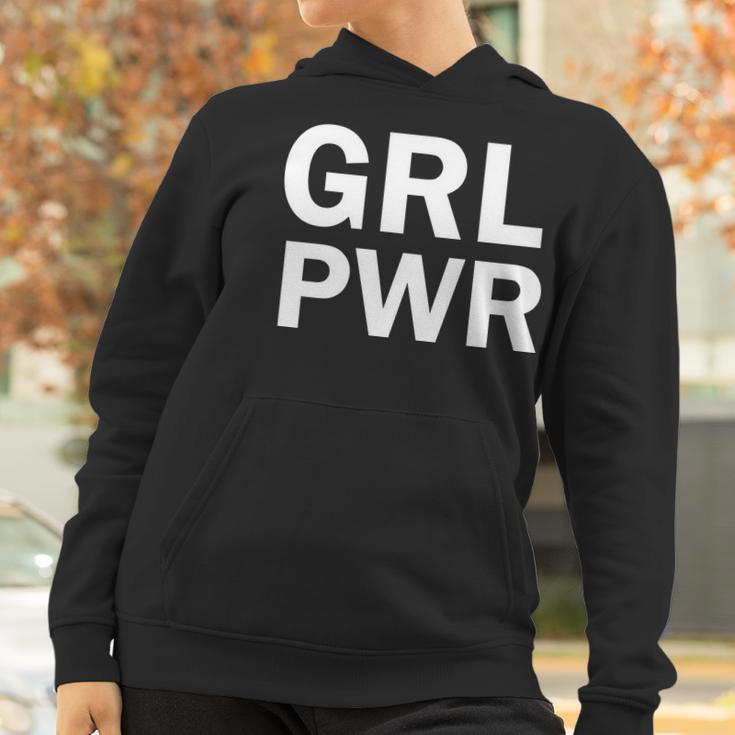 Girl Power Logo Women Hoodie Gifts for Women