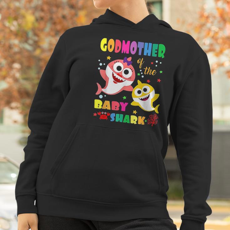 Godmother Of The Baby Shark Birthday Women Hoodie Gifts for Women