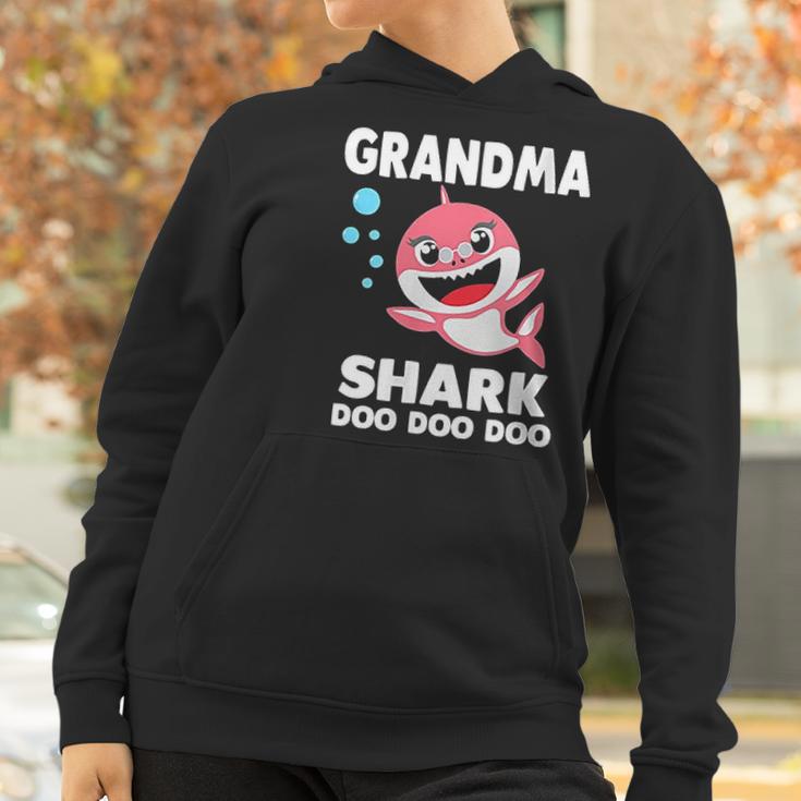 Grandma Shark Funny Mothers Day Gift Women Hoodie Gifts for Women