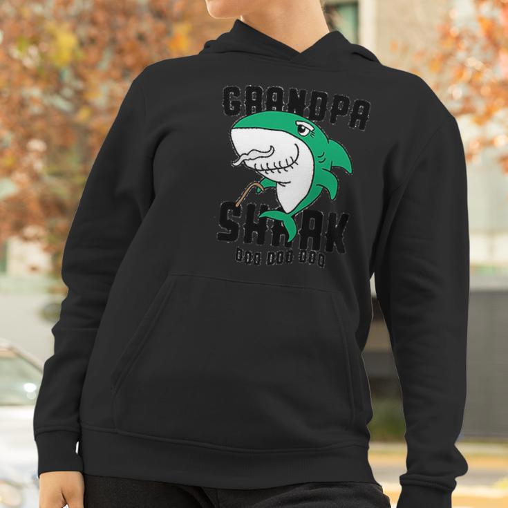 Grandpa Shark Daddy Grandfather Halloween Christmas Women Hoodie Gifts for Women