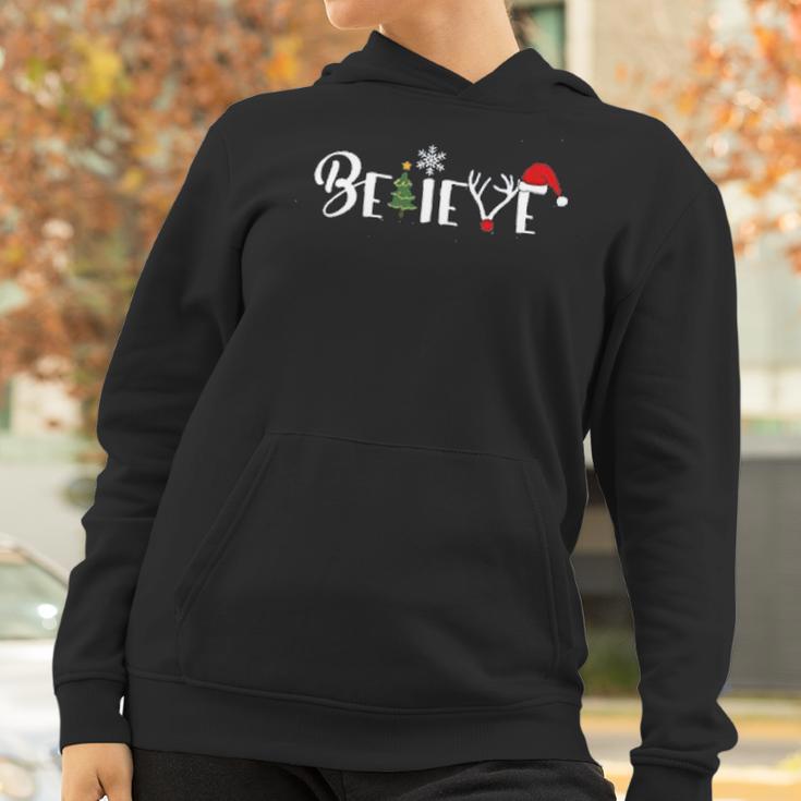 Grinch Christmas Believe Tree Women Hoodie Gifts for Women