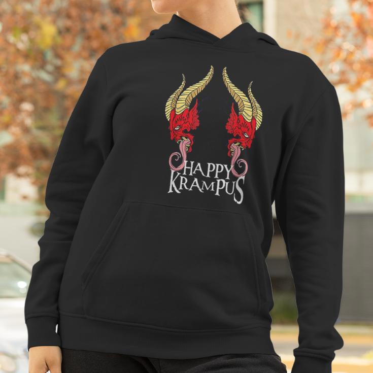 Happy Krampus Christmas Women Hoodie Gifts for Women