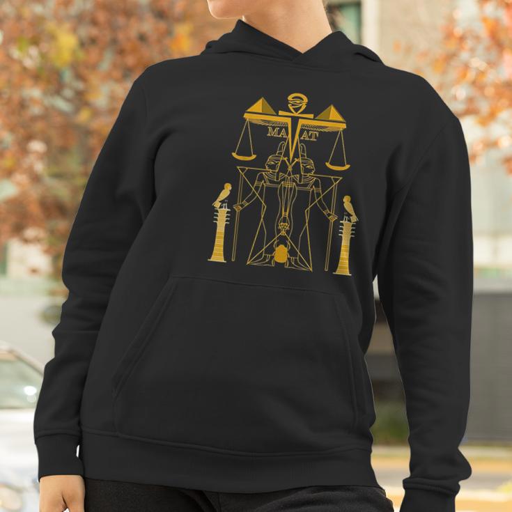 Hip Hop Hipster Egypt Goddess Maat Maat Women Hoodie Gifts for Women