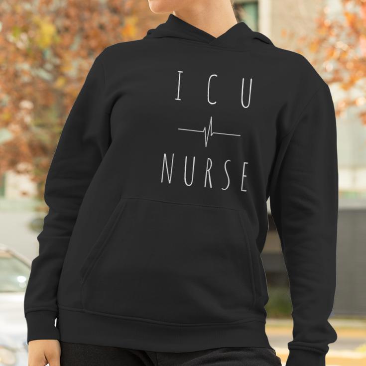 Icu Intensive Care Unit Rn Nurse Nursing Gift Women Hoodie Gifts for Women