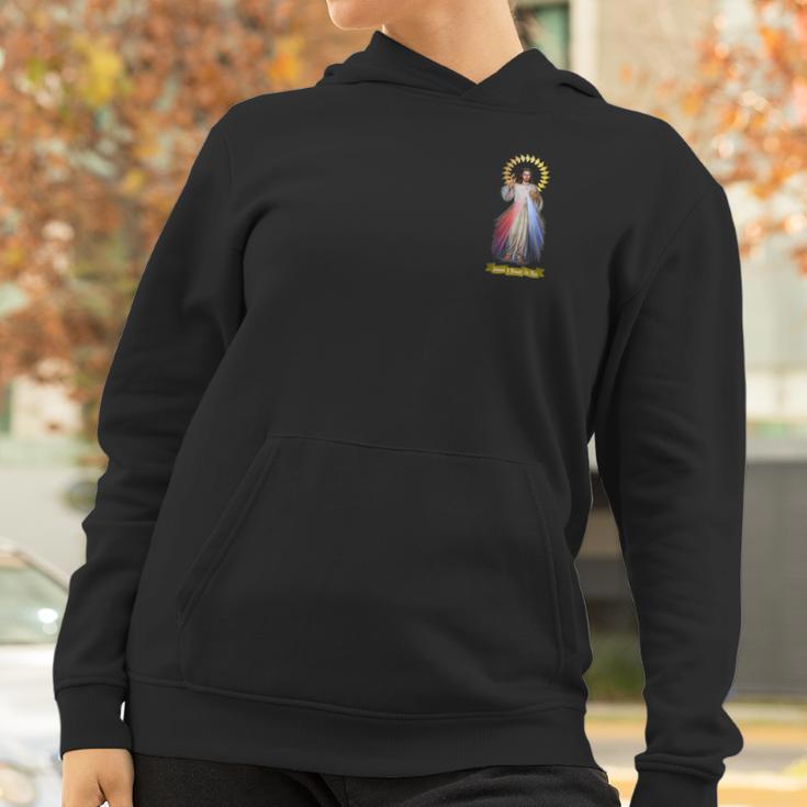 Jesus Divine Mercy Saint Faustina Catholic Prayer 01 Women Hoodie Gifts for Women