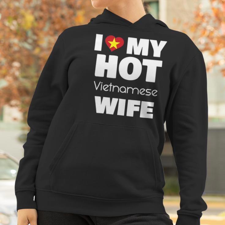 I Love My Hot Vietnamese Wife Married To Hot Vietnam Girl Women Hoodie Gifts for Women