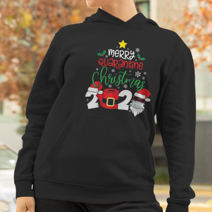 Merry Christmas 2020 Social Distancing Women Hoodie Gifts for Women