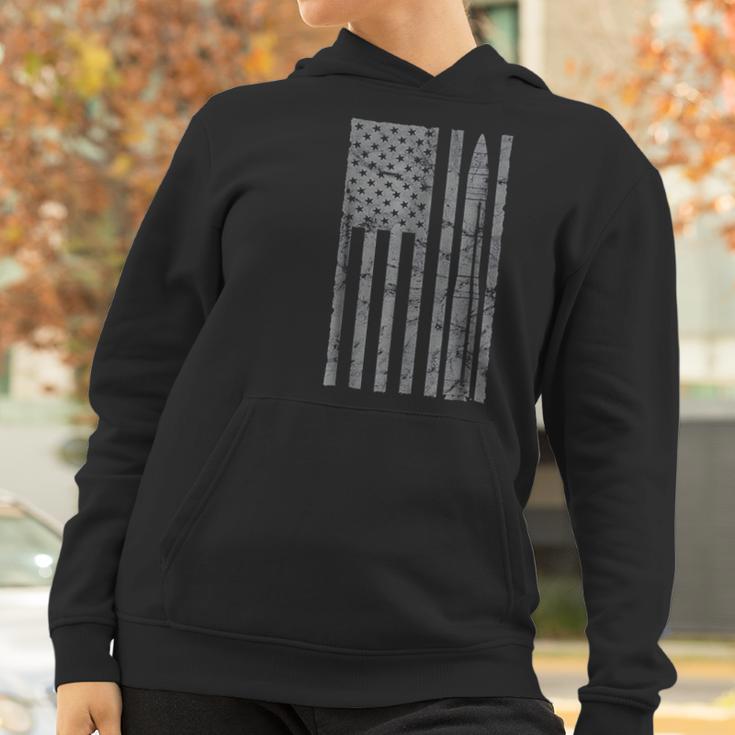 Minuteman Iii Icbm Missile Vintage Flag Women Hoodie Gifts for Women