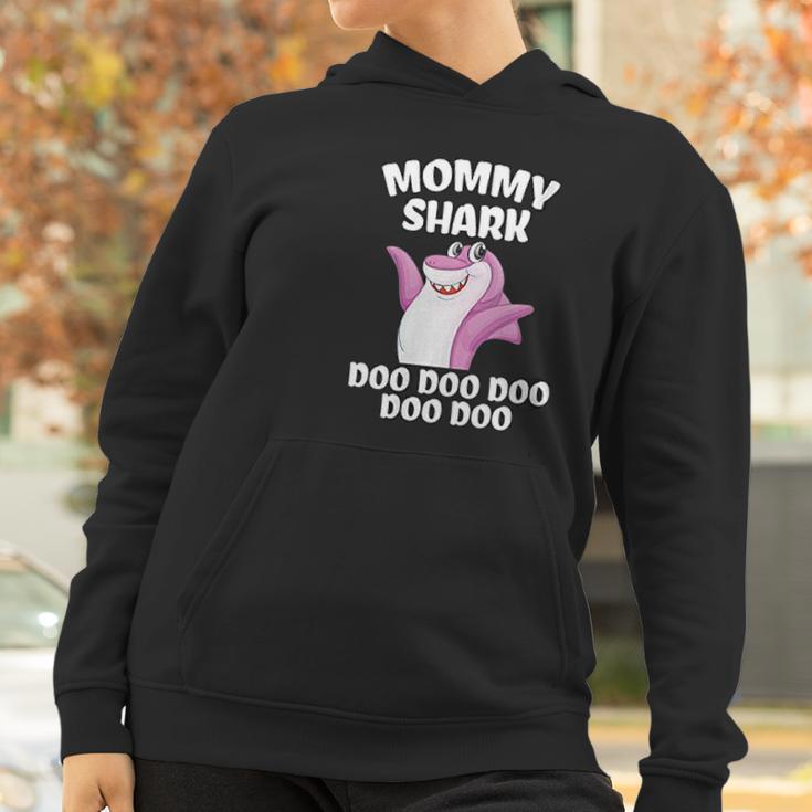 Mommy Shark Doo Doo Funny Gift Idea Women Hoodie Gifts for Women