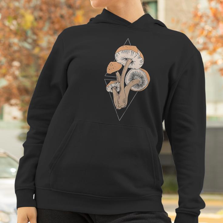 Mushrooms Picking | Shroom Mycology Fungi Foraging Women Hoodie Gifts for Women