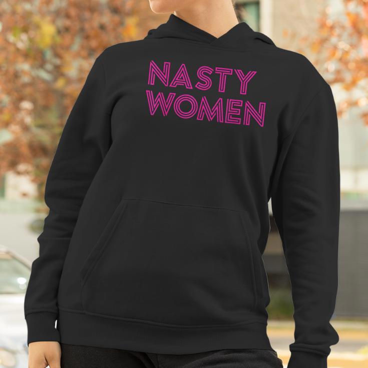 Nasty Women Pink Color Art Women Hoodie Gifts for Women