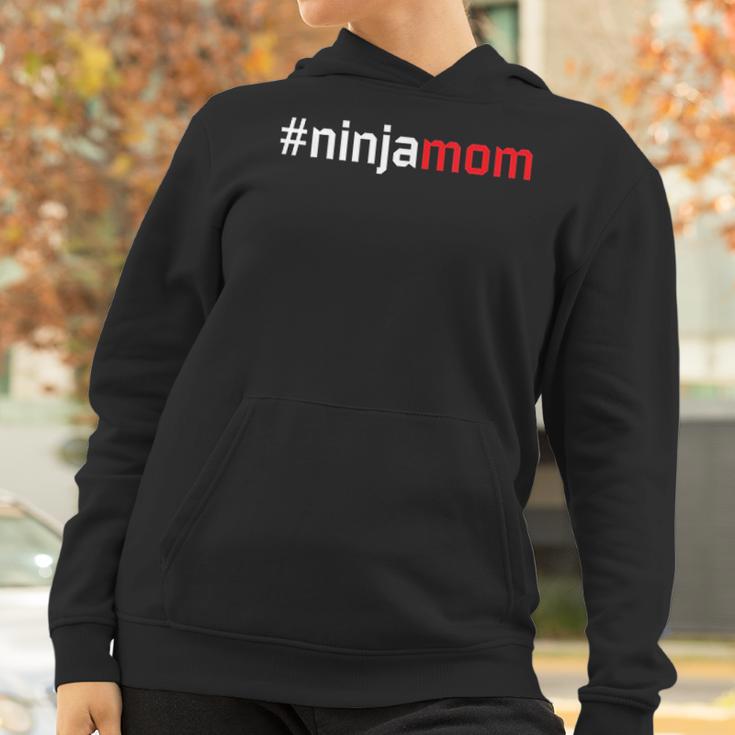 Ninja Mom Matching Family Party Ninja Warrior Cute Women Hoodie Gifts for Women