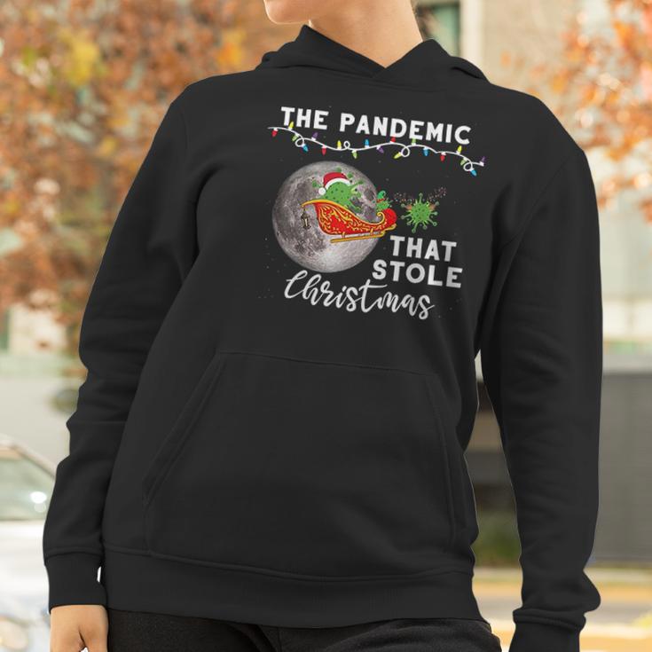 Pandemic That Stole Christmas Ugly Gift Xmas Women Hoodie Gifts for Women