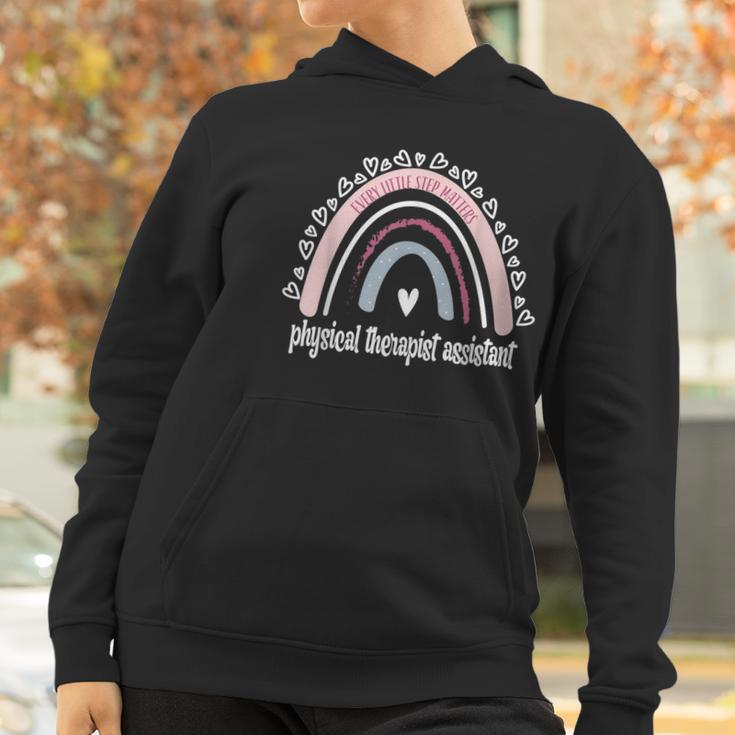 Physical Therapist Assistant Rainbow Pta Physical Therapy Women Hoodie Gifts for Women