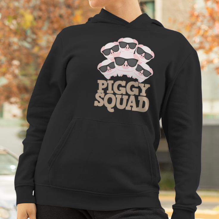 Pig Lovers Funny Piggy Squad Cute Pig Gifts Women Women Hoodie Gifts for Women