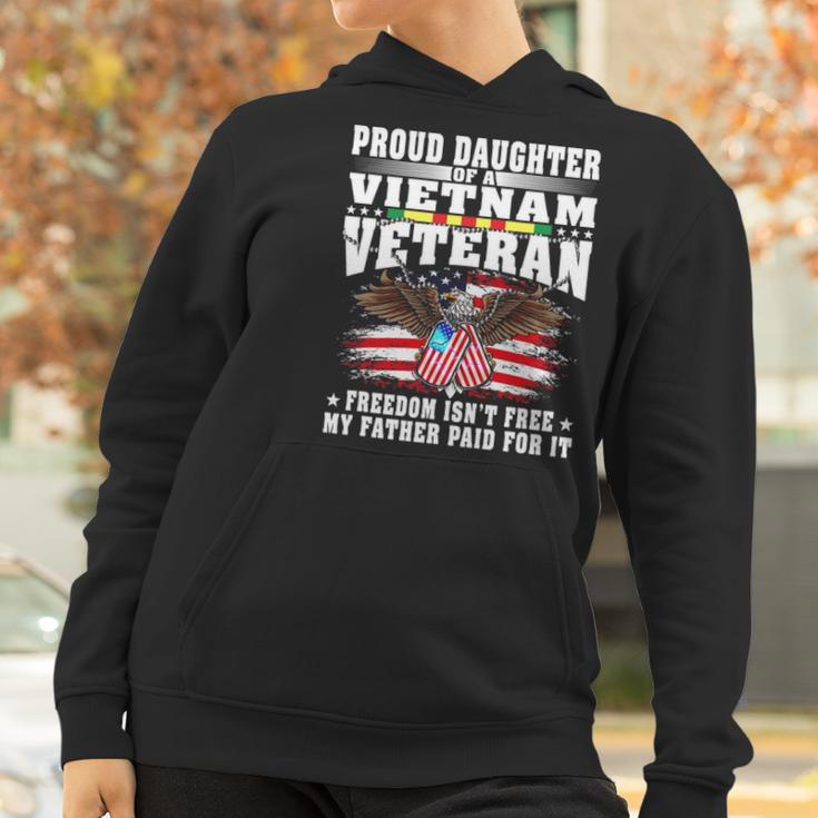 Proud Daughter Of A Vietnam Veteran Freedom Isnt Free Gift Men Women T-Shirt Graphic Print Casual Unisex Tee Women Hoodie Gifts for Women