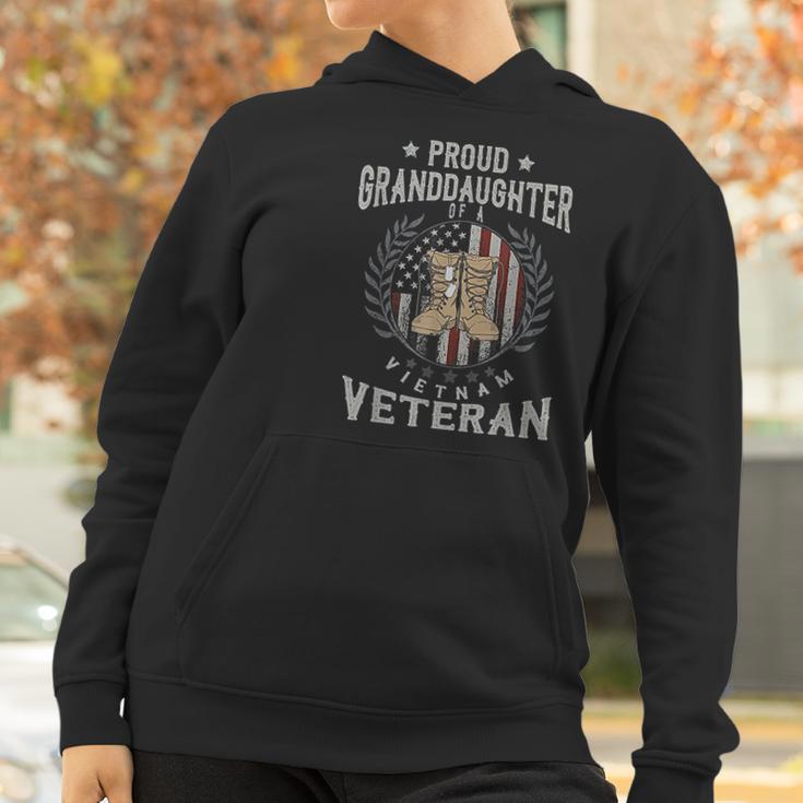 Proud Granddaughter Of A Vietnam Veteran Vietnam Women Hoodie Gifts for Women