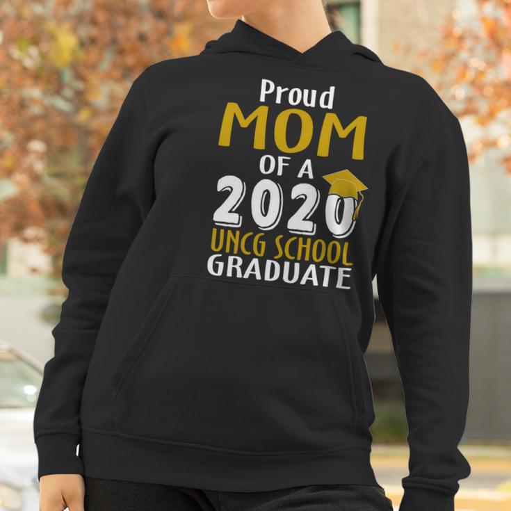 Proud Mom Of A 2020 Uncg School University Of North Carolina At Greensboro Graduate Women Hoodie Gifts for Women