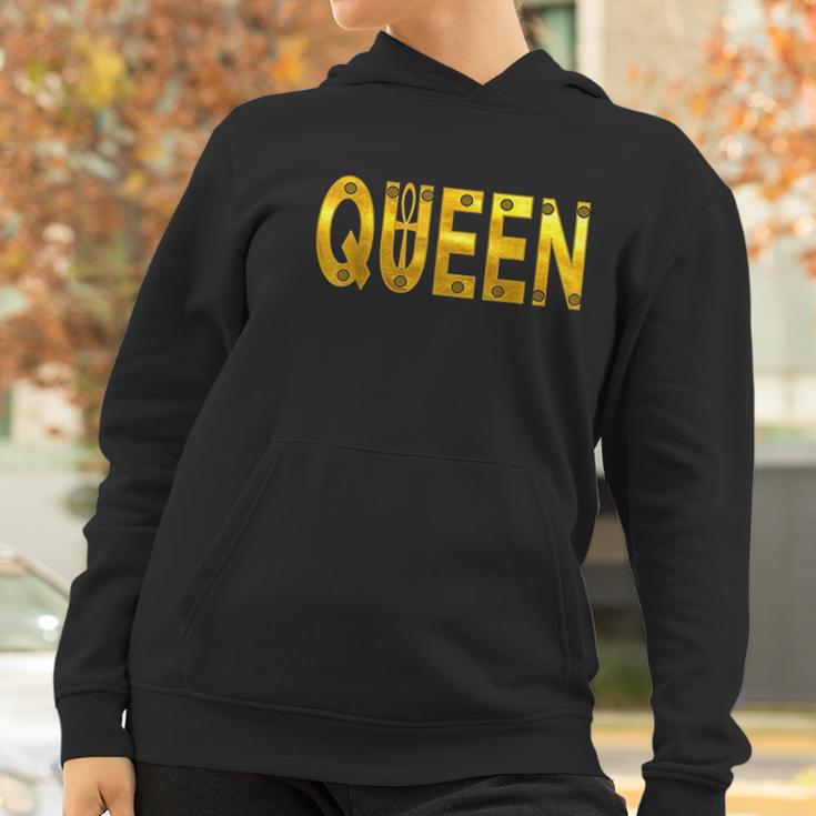 Queen Wife Woman With Egyptian Ankh Women Hoodie Gifts for Women