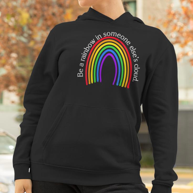 Womens Rainbow Inspirational Quotes By Scarebaby Design Women Hoodie Gifts for Women