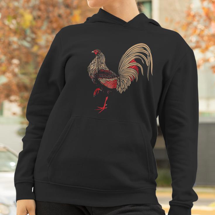 Red Rooster Chicken Women Hoodie Gifts for Women