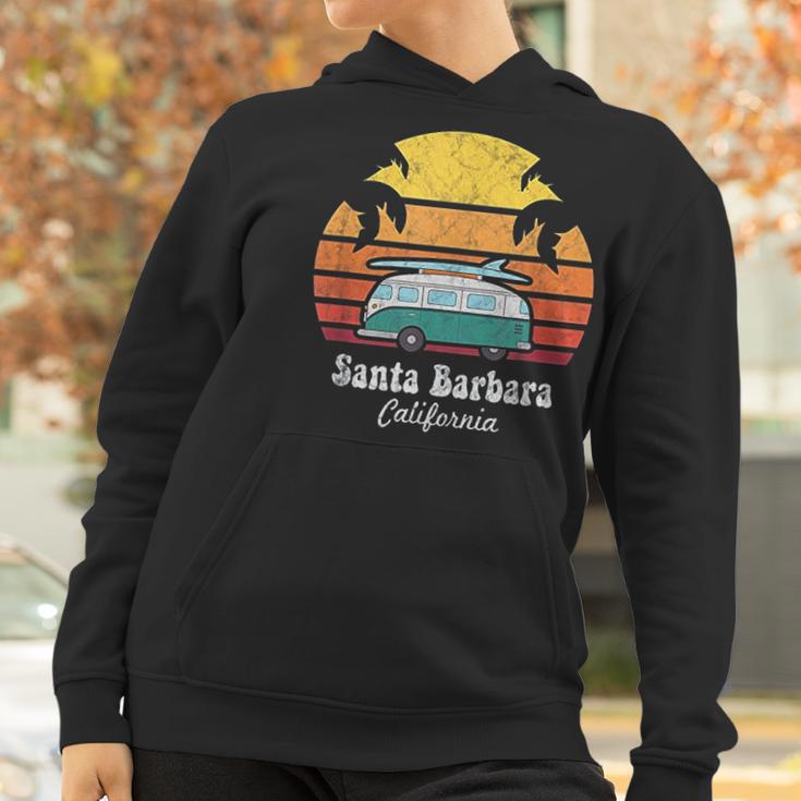 Santa Barbara Souvenir Retro California Men Women Women Hoodie Gifts for Women