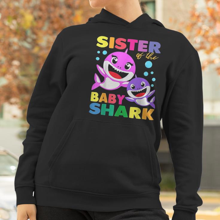 Sister Of The Baby Shark Women Hoodie Gifts for Women