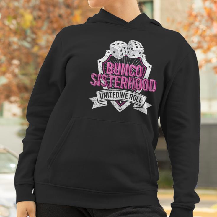 Sisterhood United We Roll Funny Game Women Hoodie Gifts for Women