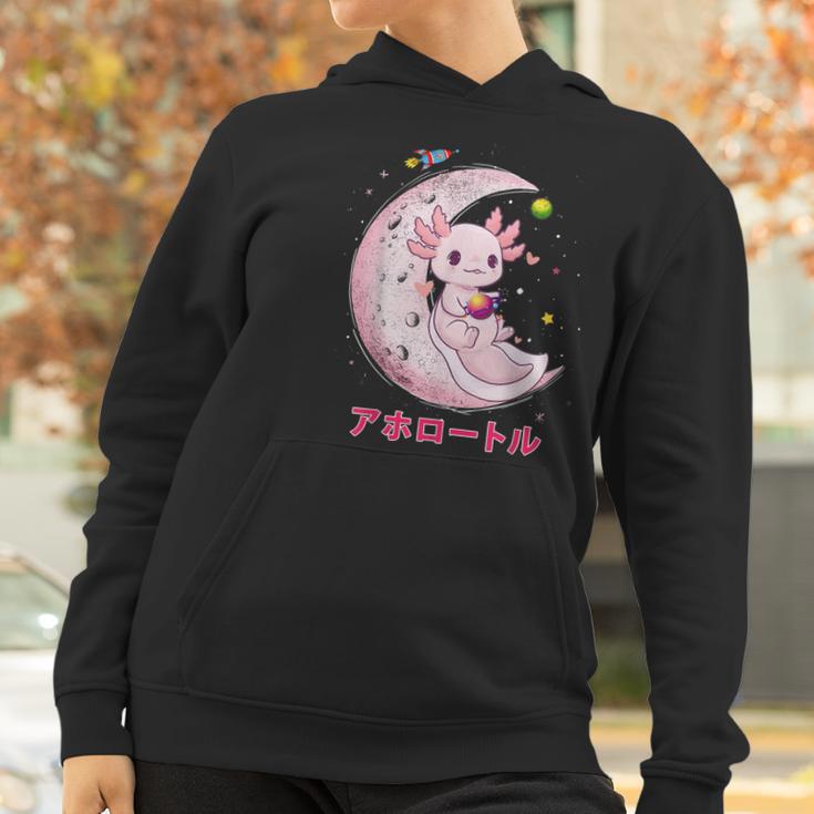 Space Axolotl Kawaii Pastel Goth Anime Comic Girl N V2 Men Women T-Shirt Graphic Print Casual Unisex Tee Women Hoodie Gifts for Women