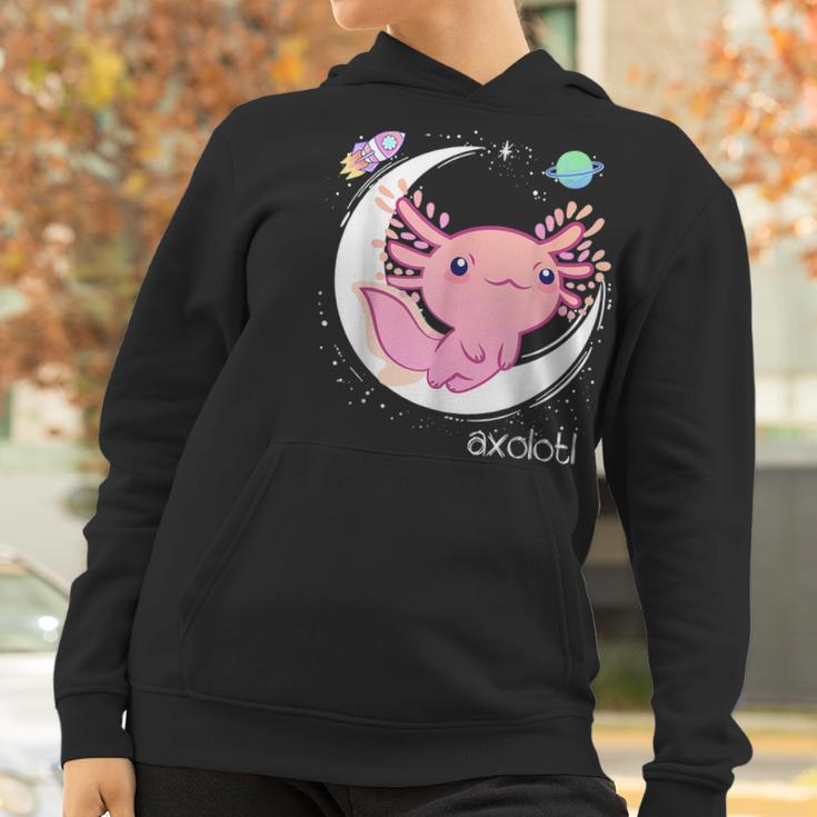 Space Axolotl Kawaii Pastel Goth | Japan Anime Comic Men Women T-Shirt Graphic Print Casual Unisex Tee Women Hoodie Gifts for Women